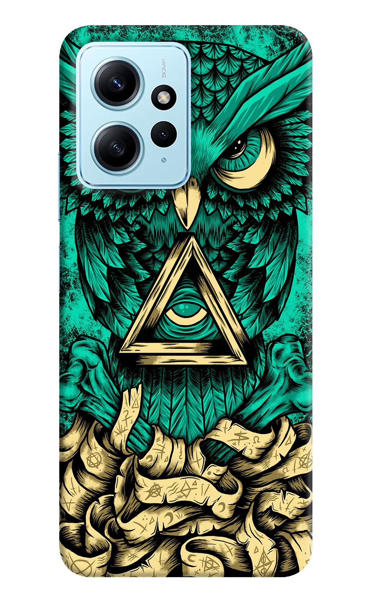 Green Owl Redmi Note 12 4G Back Cover