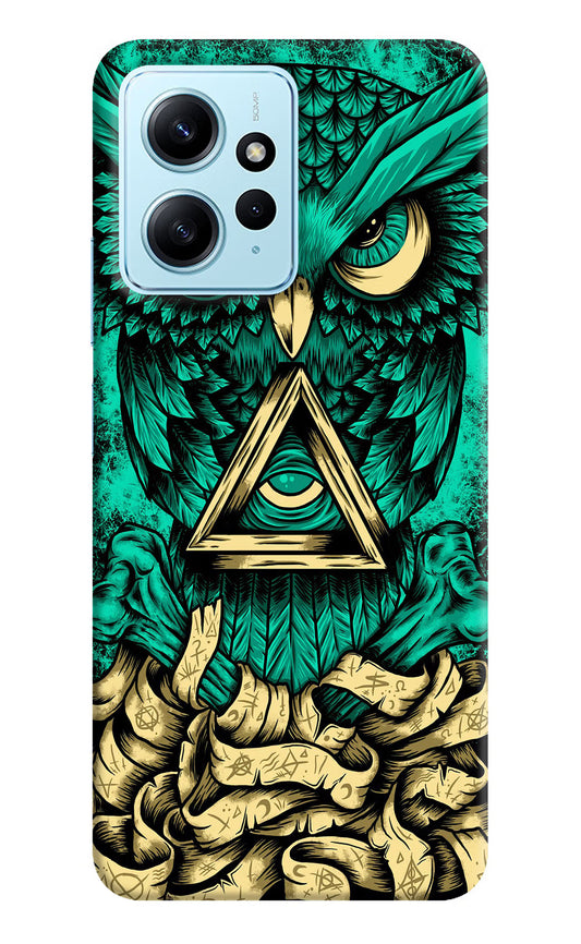 Green Owl Redmi Note 12 4G Back Cover