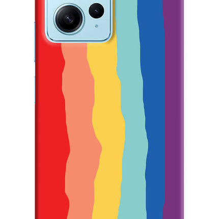Rainbow Redmi Note 12 4G Hard Case Back Cover by Casekaro