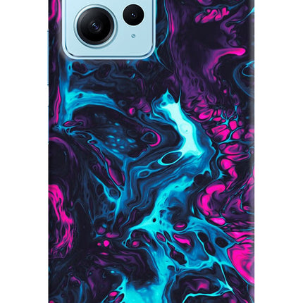 Abstract Redmi Note 12 4G Hard Case Back Cover by Casekaro