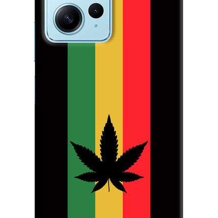 Weed Flag Redmi Note 12 4G Hard Case Back Cover by Casekaro