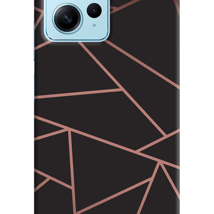 Geometric Pattern Redmi Note 12 4G Hard Case Back Cover by Casekaro