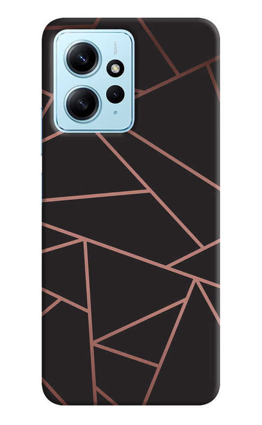Geometric Pattern Redmi Note 12 4G Back Cover