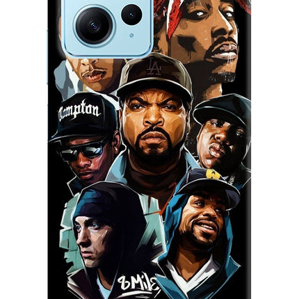 Rappers Redmi Note 12 4G Hard Case Back Cover by Casekaro