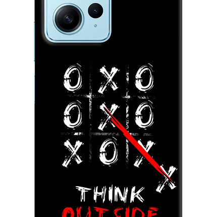 Think out of the BOX Redmi Note 12 4G Hard Case Back Cover by Casekaro