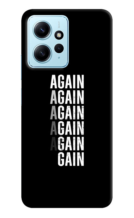 Again Again Gain Redmi Note 12 4G Back Cover