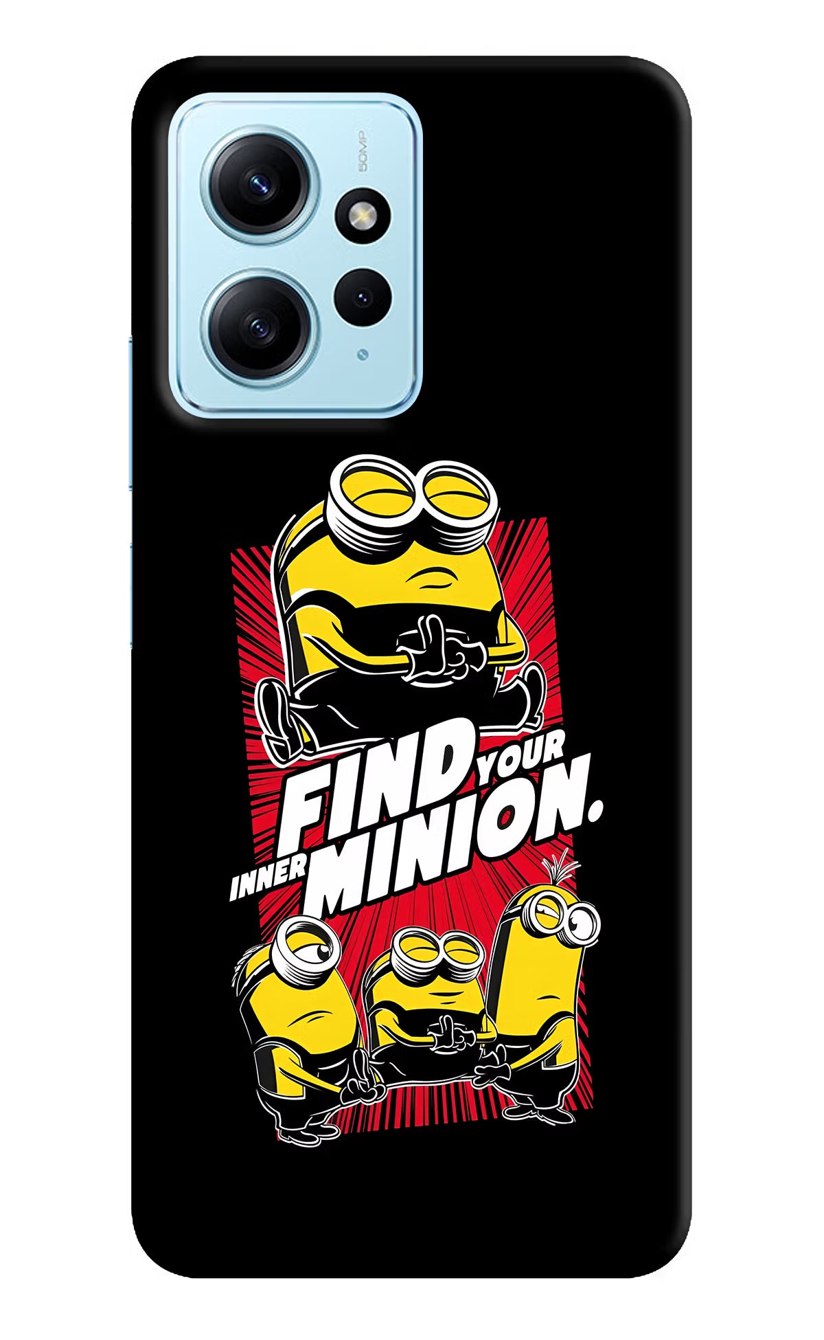Find your inner Minion Redmi Note 12 4G Back Cover