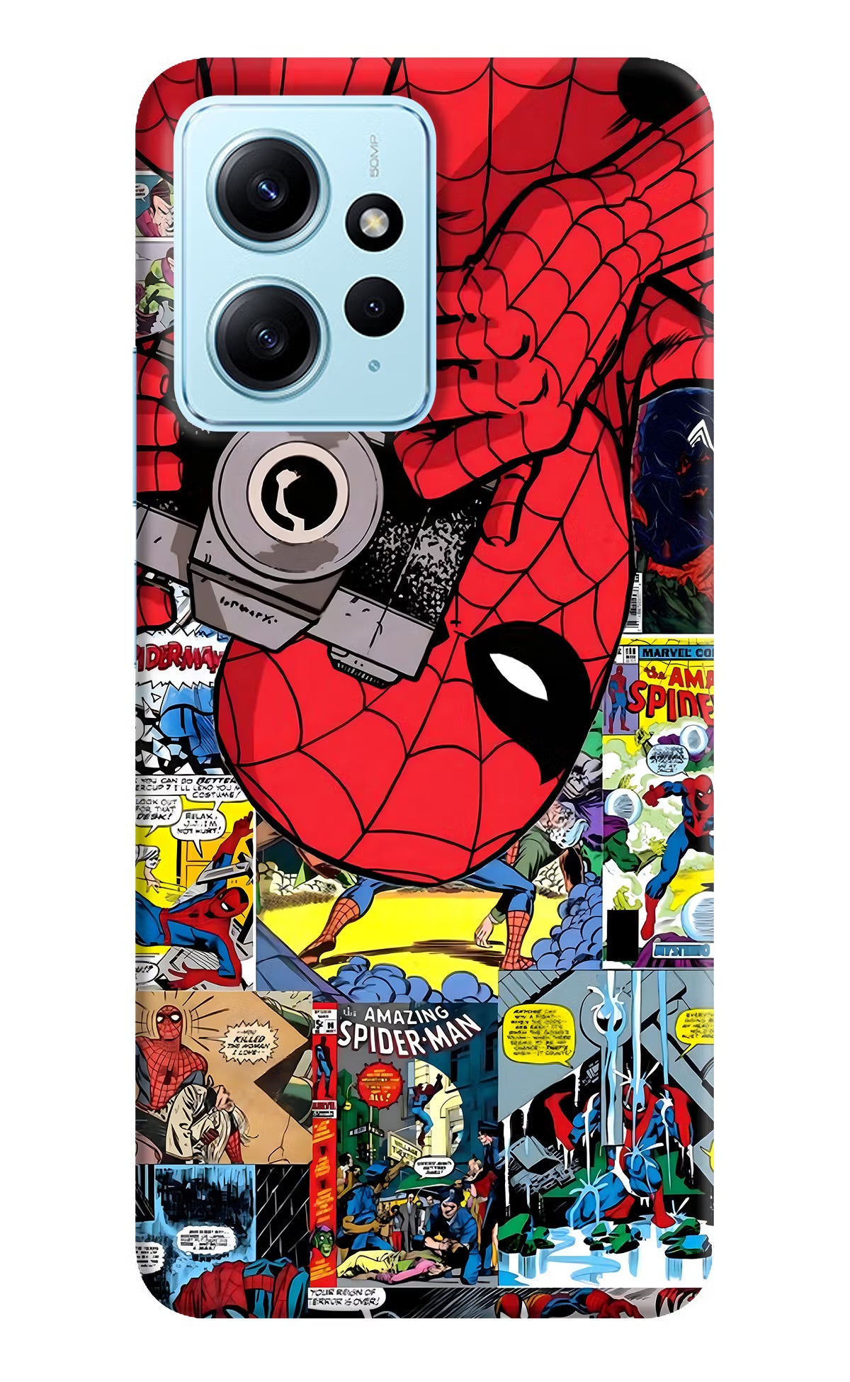 Spider Man Redmi Note 12 4G Back Cover