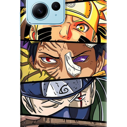 Naruto Character Redmi Note 12 4G Hard Case Back Cover by Casekaro