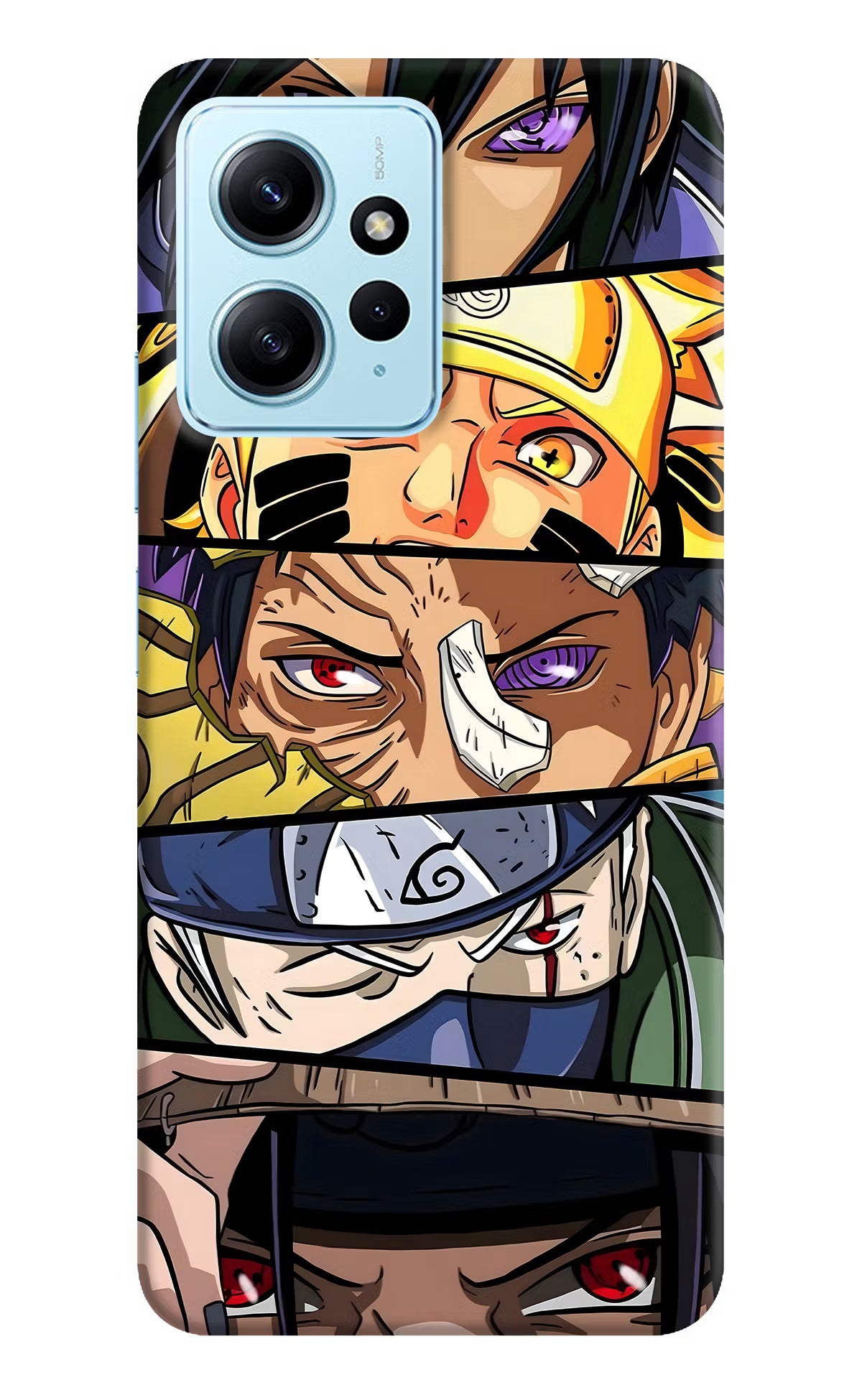 Naruto Character Redmi Note 12 4G Back Cover