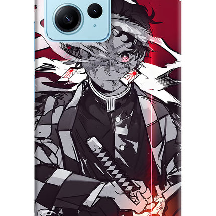 Demon Slayer Redmi Note 12 4G Hard Case Back Cover by Casekaro