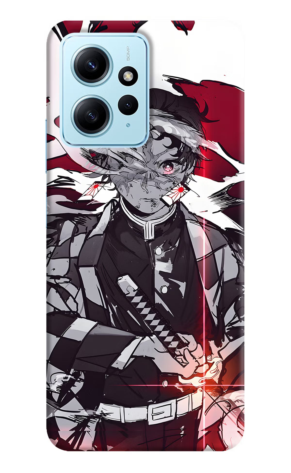 Demon Slayer Redmi Note 12 4G Back Cover