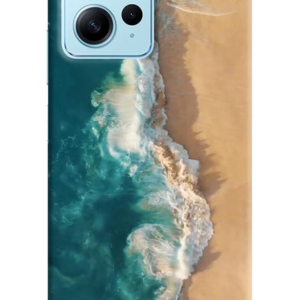Ocean Beach Redmi Note 12 4G Hard Case Back Cover by Casekaro