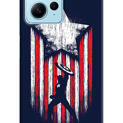 Captain America Marvel Art Redmi Note 12 4G Hard Case Back Cover by Casekaro