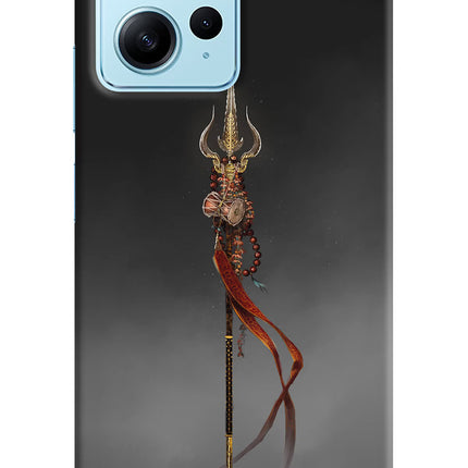 Shiv Trishul Redmi Note 12 4G Hard Case Back Cover by Casekaro