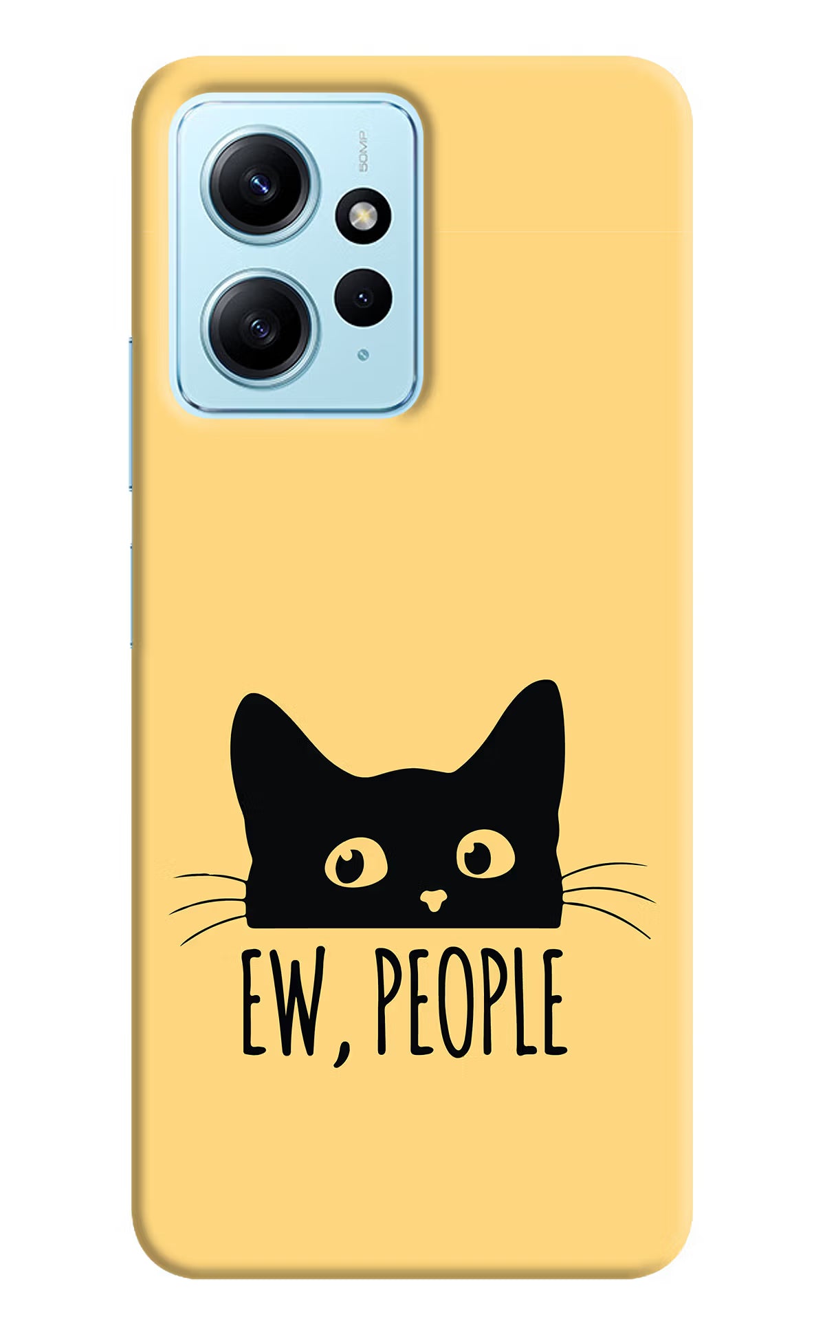 Ew People Catitude Redmi Note 12 4G Back Cover