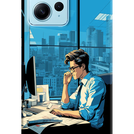 Focused Hustler (AI Generated) Redmi Note 12 4G Hard Case Back Cover by Casekaro