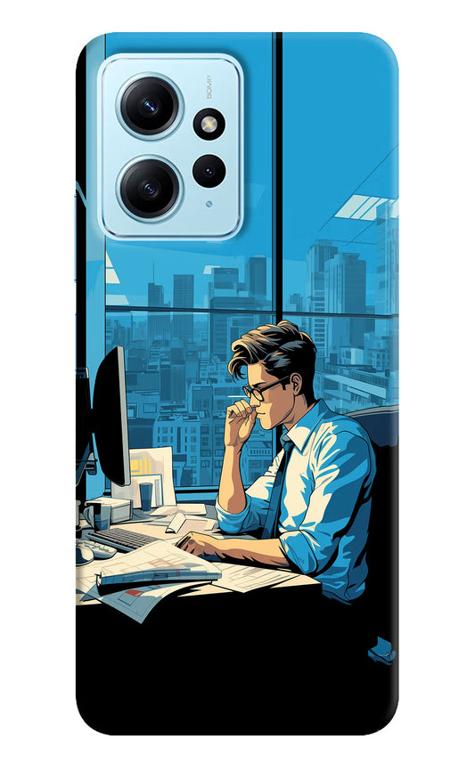 Focused Hustler (AI Generated) Redmi Note 12 4G Back Cover