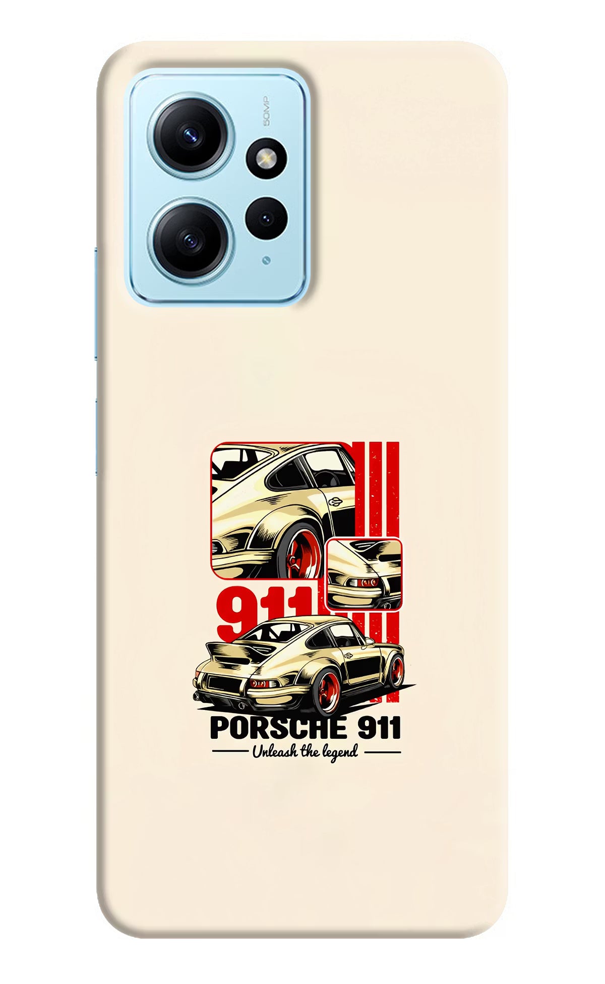 Classic Porsche 911 Redmi Note 12 4G Back Cover