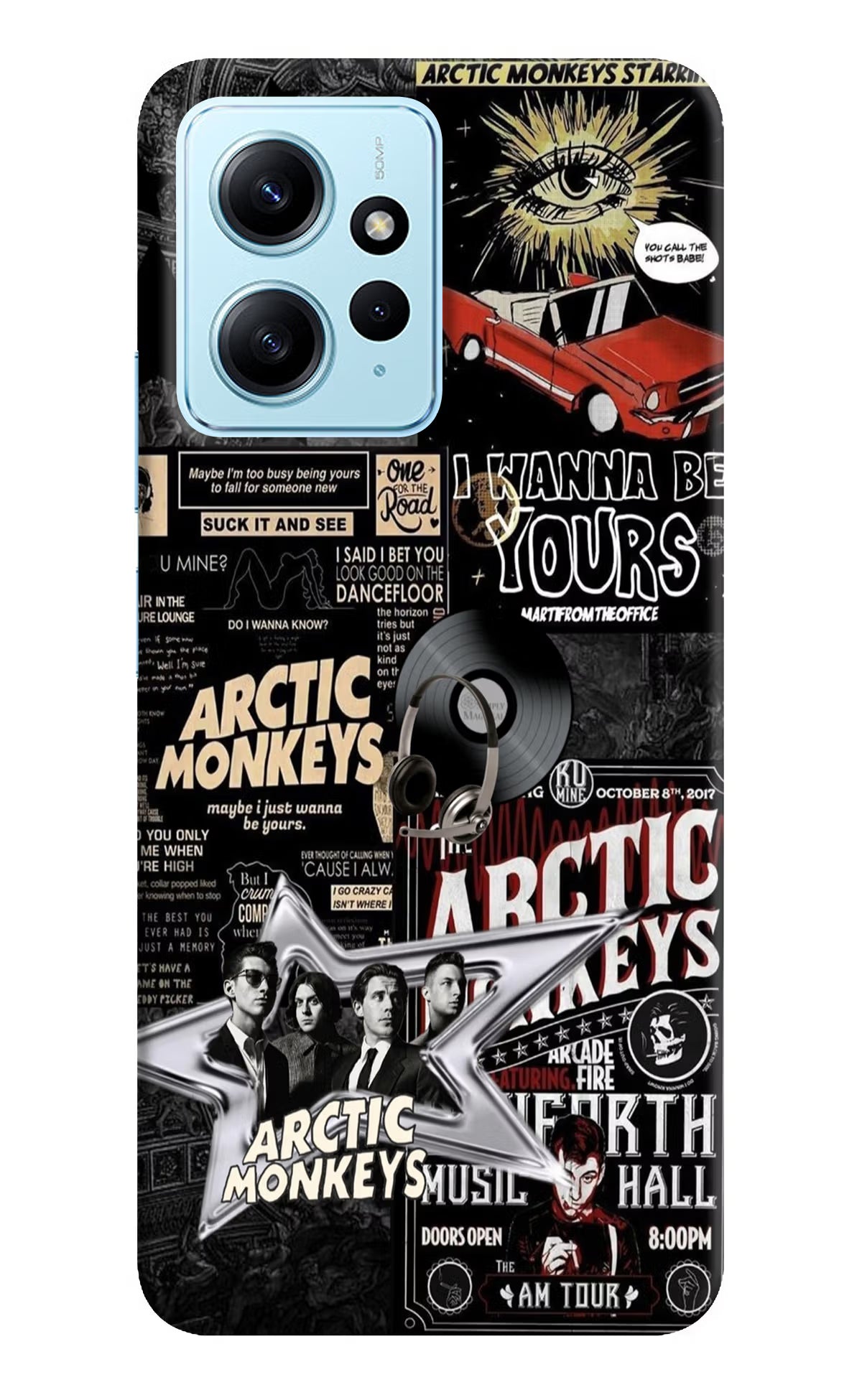 Arctic Monkeys Redmi Note 12 4G Back Cover