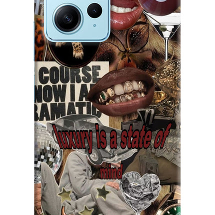 Luxury Redmi Note 12 4G Hard Case Back Cover by Casekaro