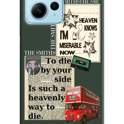 The Smiths Redmi Note 12 4G Hard Case Back Cover by Casekaro