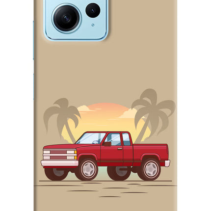 Desert Classic Drive Redmi Note 12 4G Hard Case Back Cover by Casekaro
