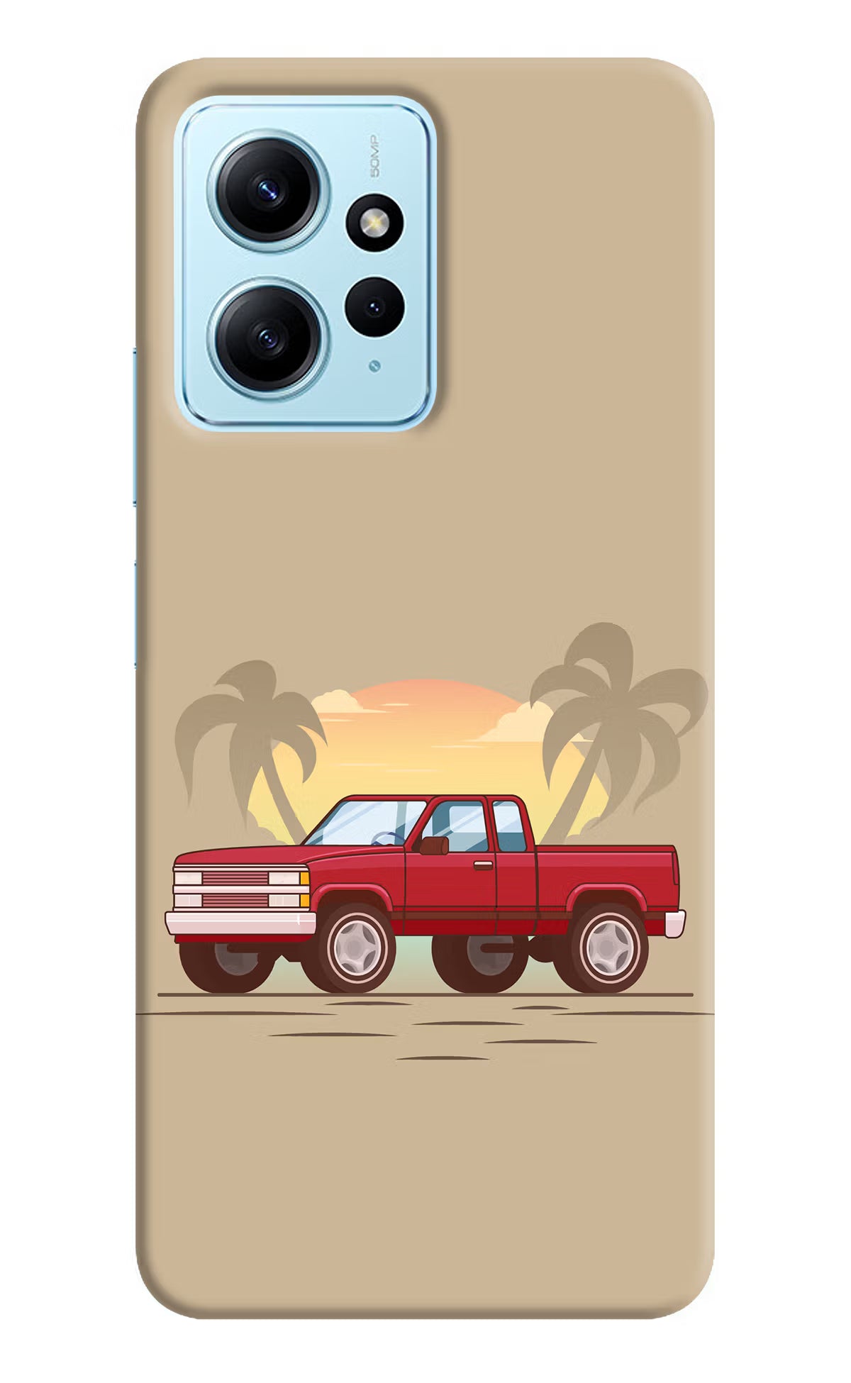 Desert Classic Drive Redmi Note 12 4G Back Cover