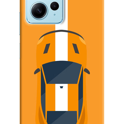 Highway Pursuit Redmi Note 12 4G Hard Case Back Cover by Casekaro