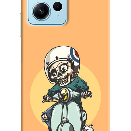 Undead Biker Redmi Note 12 4G Hard Case Back Cover by Casekaro