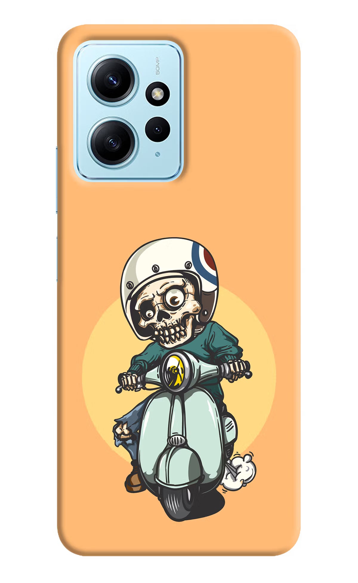 Undead Biker Redmi Note 12 4G Back Cover