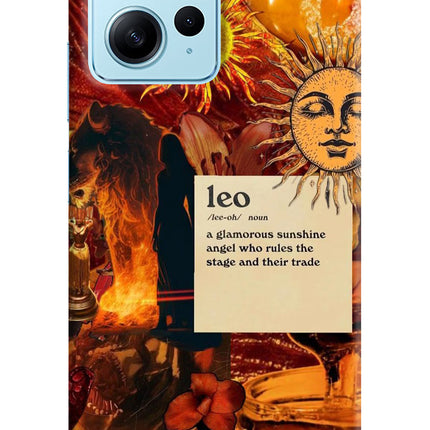 Leo Zodiac Redmi Note 12 4G Hard Case Back Cover by Casekaro