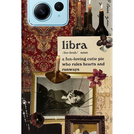 Libra Zodiac Redmi Note 12 4G Hard Case Back Cover by Casekaro