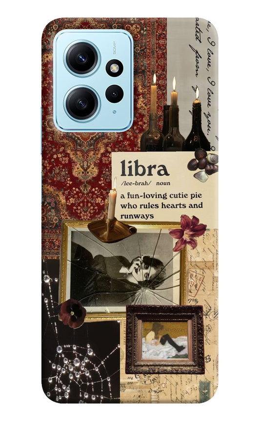 Libra Zodiac Redmi Note 12 4G Back Cover