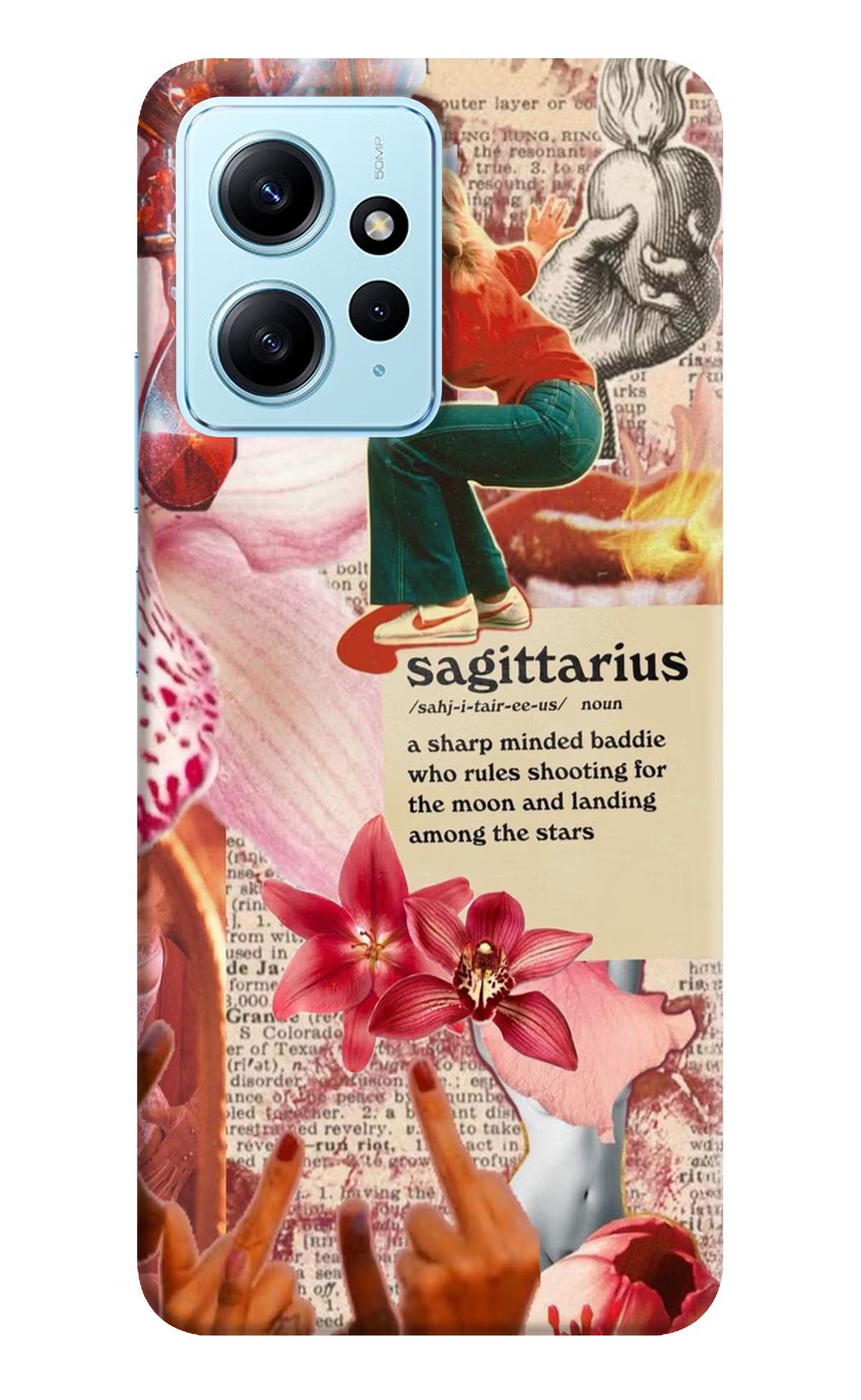 Sagittarius Zodiac Redmi Note 12 4G Back Cover