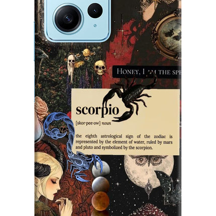 Scorpio Zodiac Redmi Note 12 4G Hard Case Back Cover by Casekaro