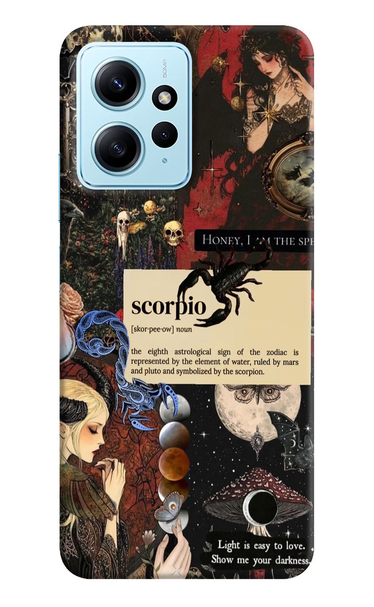 Scorpio Zodiac Redmi Note 12 4G Back Cover