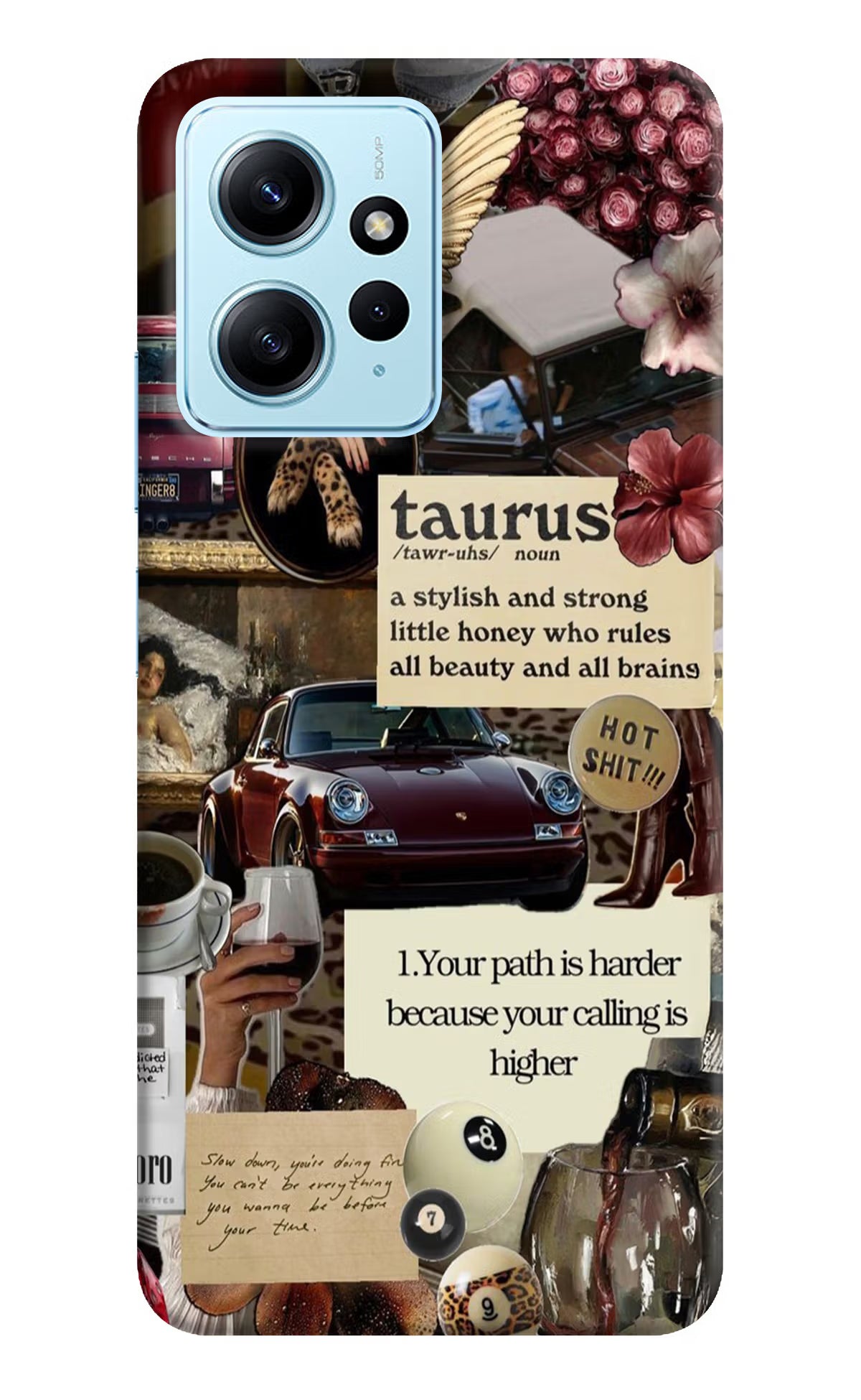 Taurus Zodiac Redmi Note 12 4G Back Cover