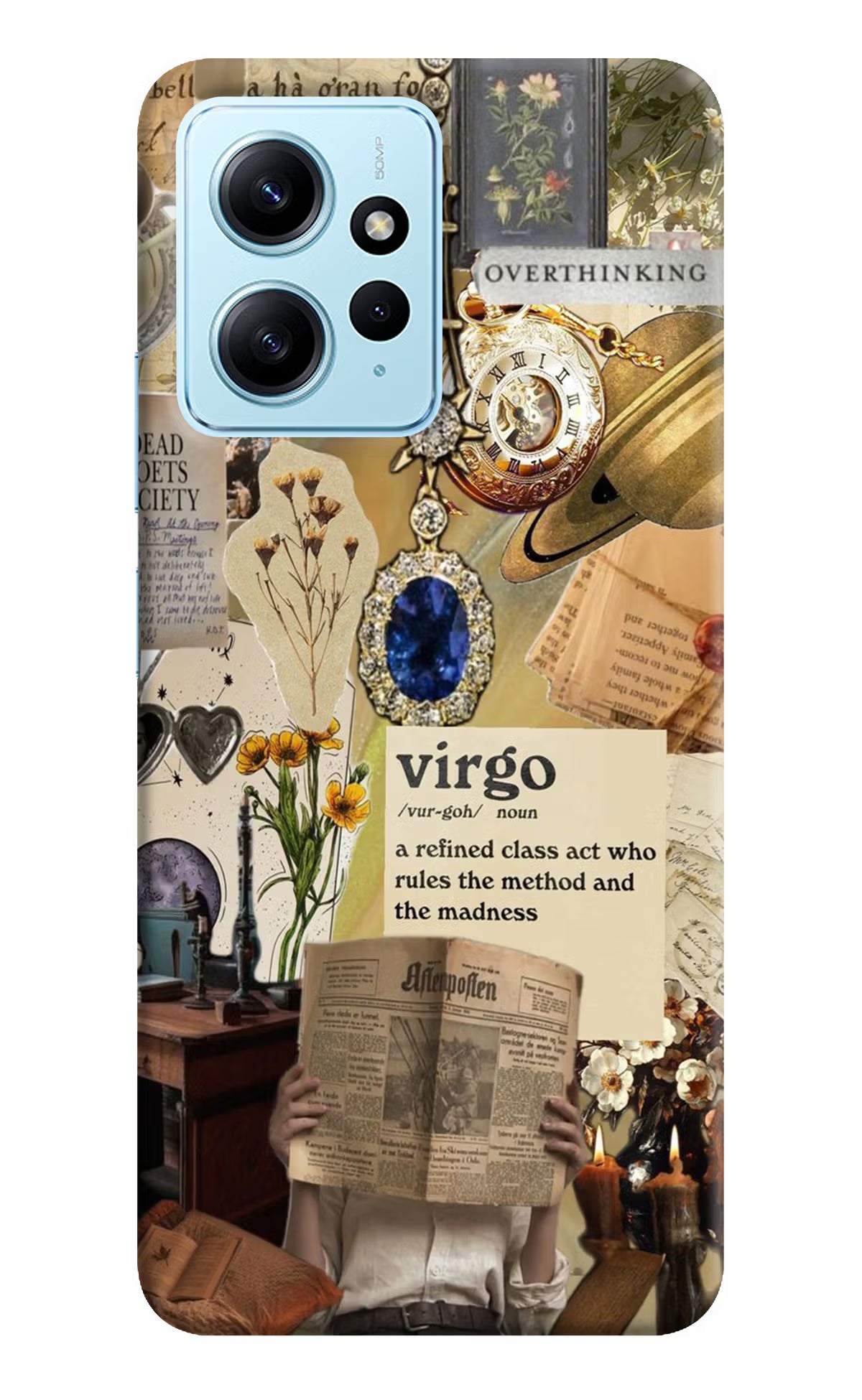 Virgo Zodiac Redmi Note 12 4G Back Cover