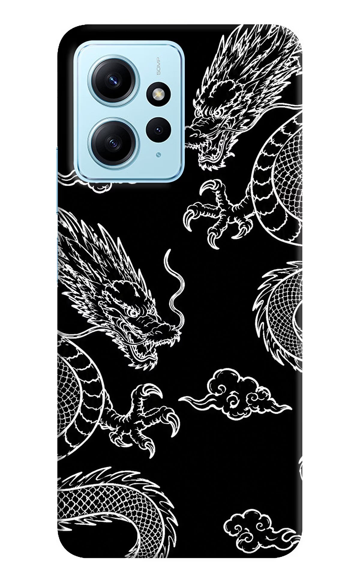Twin Dragons Redmi Note 12 4G Back Cover