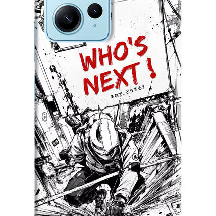 Who's Next Redmi Note 12 4G Hard Case Back Cover by Casekaro