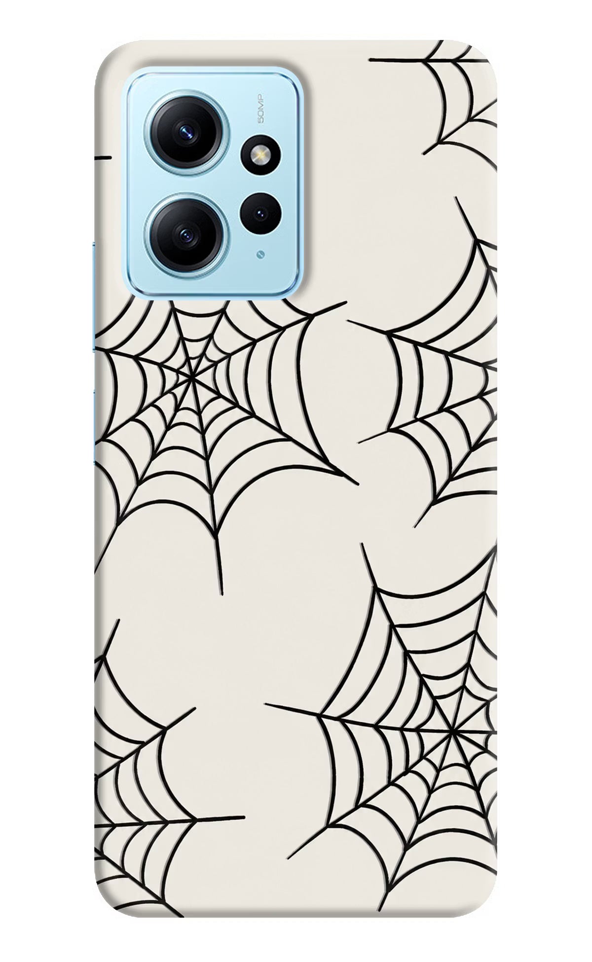 Spider Web Redmi Note 12 4G Back Cover