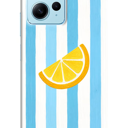 Summer Lemon Redmi Note 12 4G Hard Case Back Cover by Casekaro