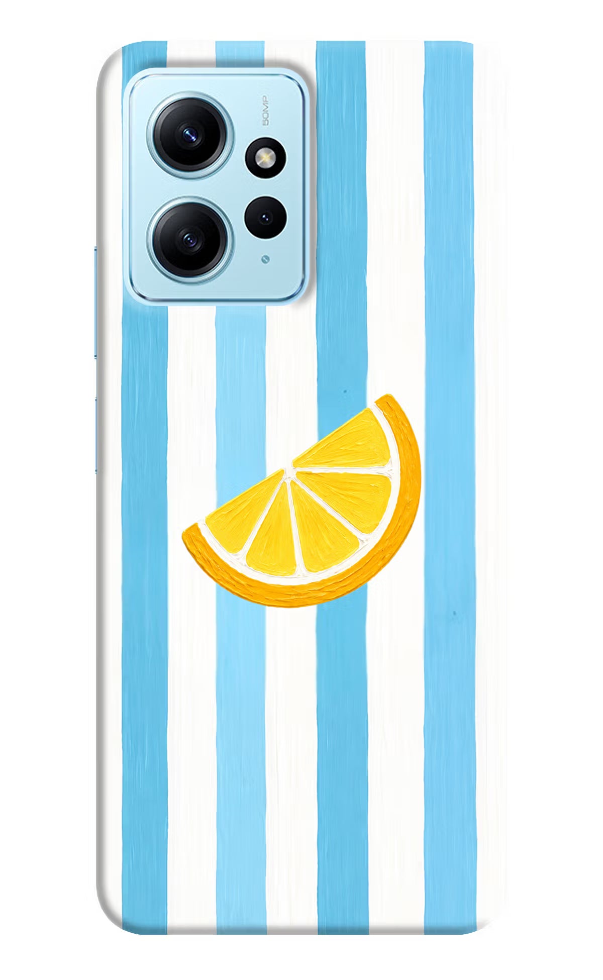 Summer Lemon Redmi Note 12 4G Back Cover
