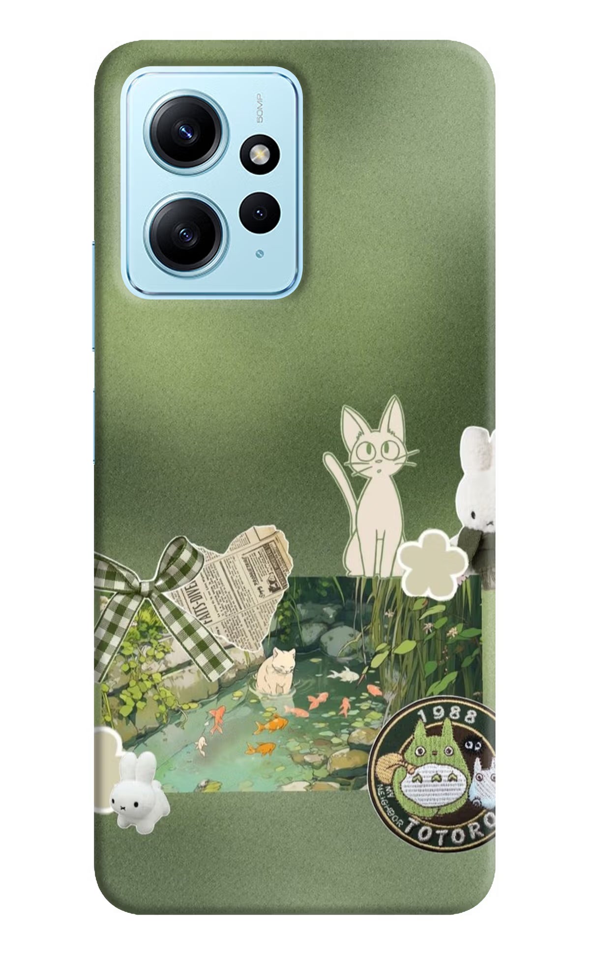 Aesthetic anime Redmi Note 12 4G Back Cover