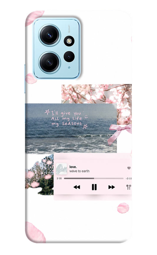 Wave to earth Redmi Note 12 4G Back Cover