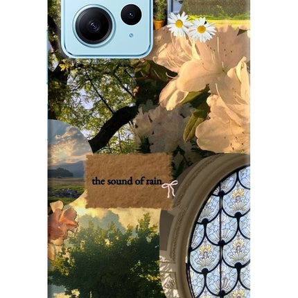 Rain Redmi Note 12 4G Hard Case Back Cover by Casekaro