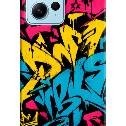Graffiti Vibe Redmi Note 12 4G Hard Case Back Cover by Casekaro