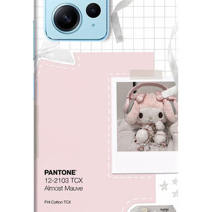Pantone Asthetic Redmi Note 12 4G Hard Case Back Cover by Casekaro