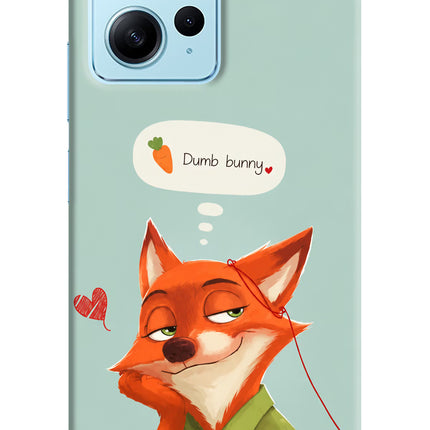 Nick Charm Redmi Note 12 4G Hard Case Back Cover by Casekaro